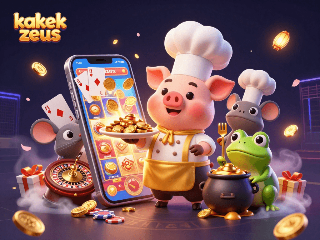 Spin the kakek zeus slot game and win big with dynamic reels and golden coins!