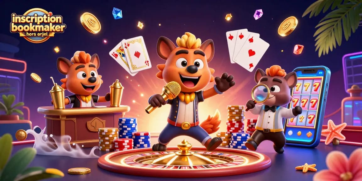Inscription bookmaker hors arjel : découvrez des stratégies de paris avec style dans un casino animé.