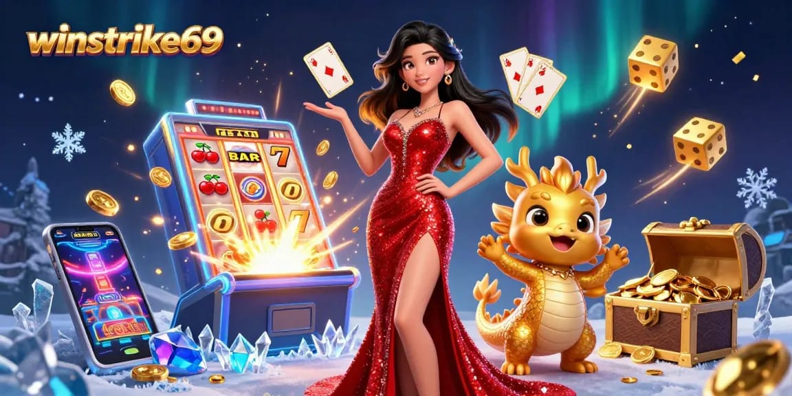 Engage with winstrike69 and experience thrilling jackpot action in this vibrant casino scene.