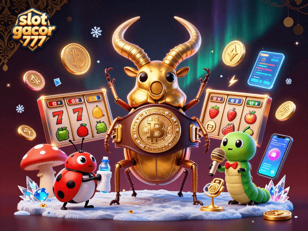 Experience thrilling wins with the slot gacor 777, featuring colorful slot reels and exciting jackpots.