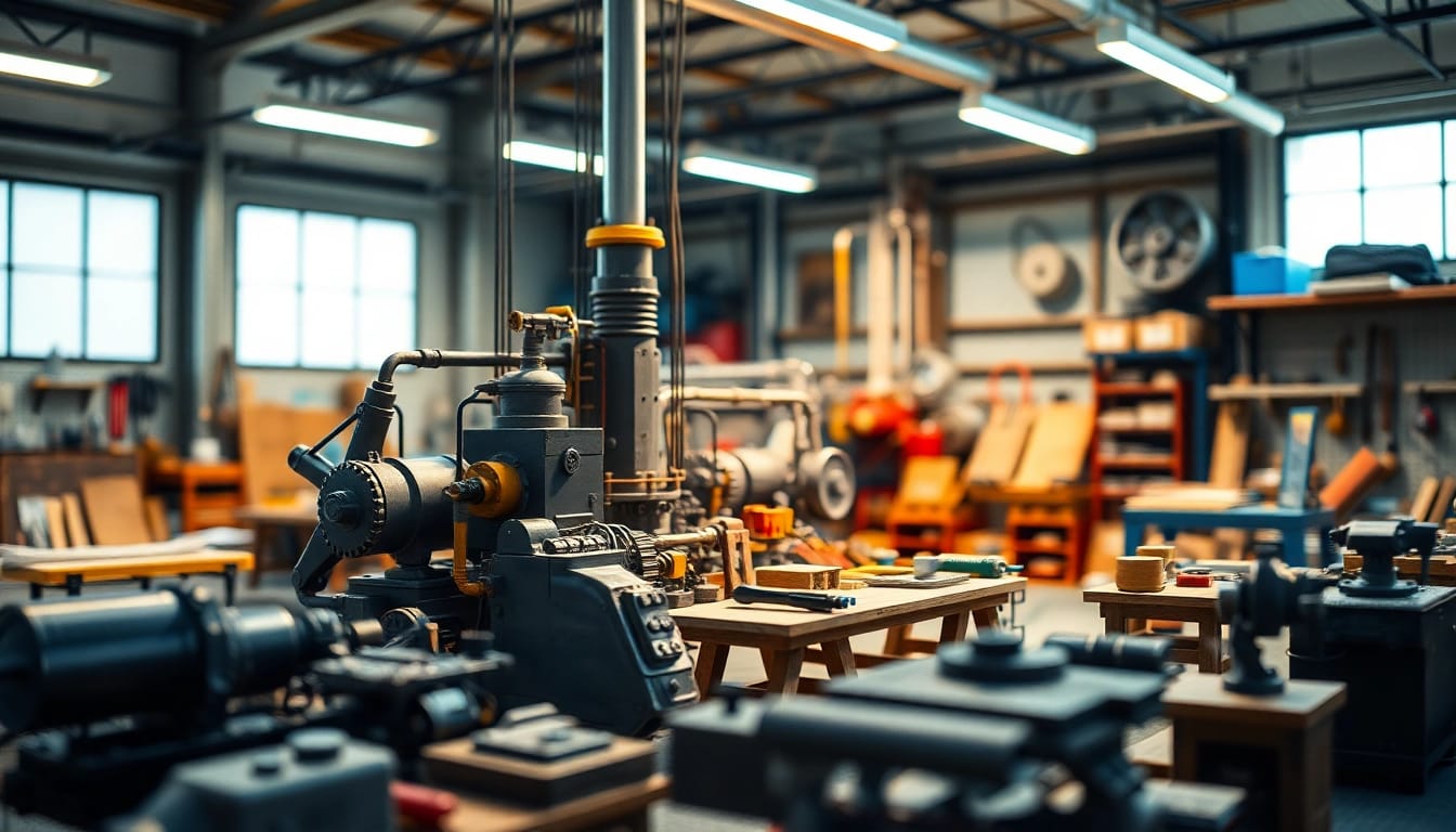 Industriemodellbau in detail, professionell gestaltetes Modell eines Industriegebäudes.