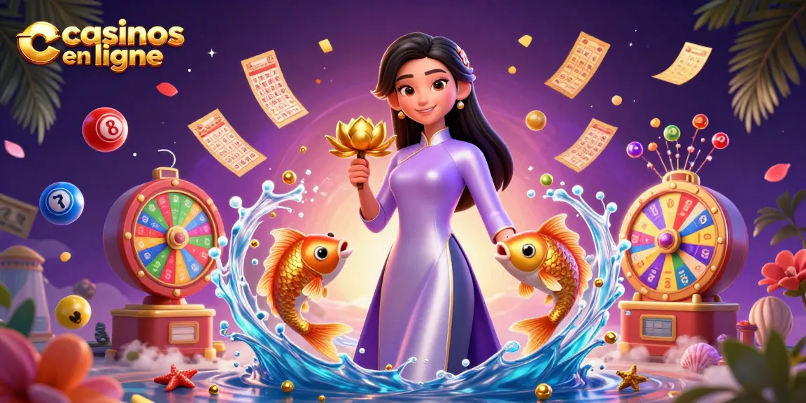 Découvrez les casinos en ligne avec une scène vibrante de jeux, des personnages exotiques et des animations palpitantes.