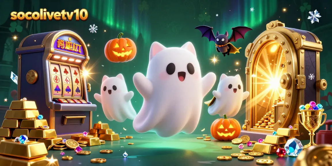 Socolivetv10 invites players to experience thrilling haunted casino adventures in a ghostly atmosphere.