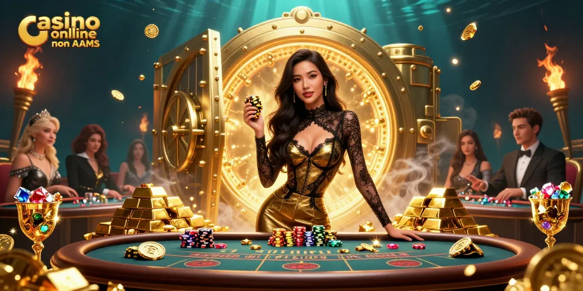 Vivi momenti emozionanti in un casino online non AAMS con un gameplay glamour e visuals lussuosi.