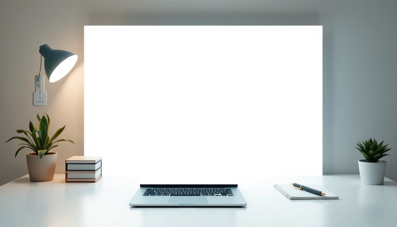White screen tool for enhancing focus and lighting during video calls, emphasizing beyaz ekran.