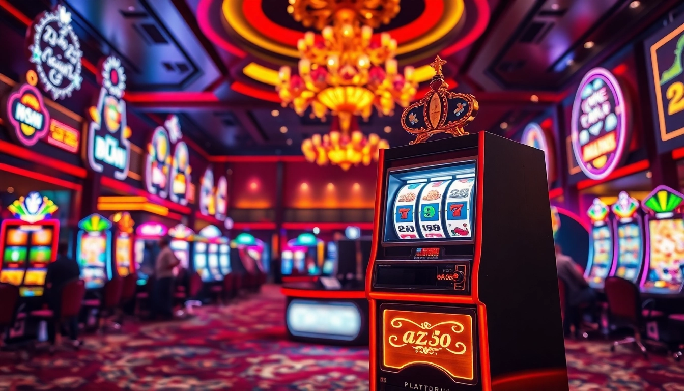 Engage with the as38 login platform slot gacor featuring vibrant slot machines and a lively casino atmosphere.