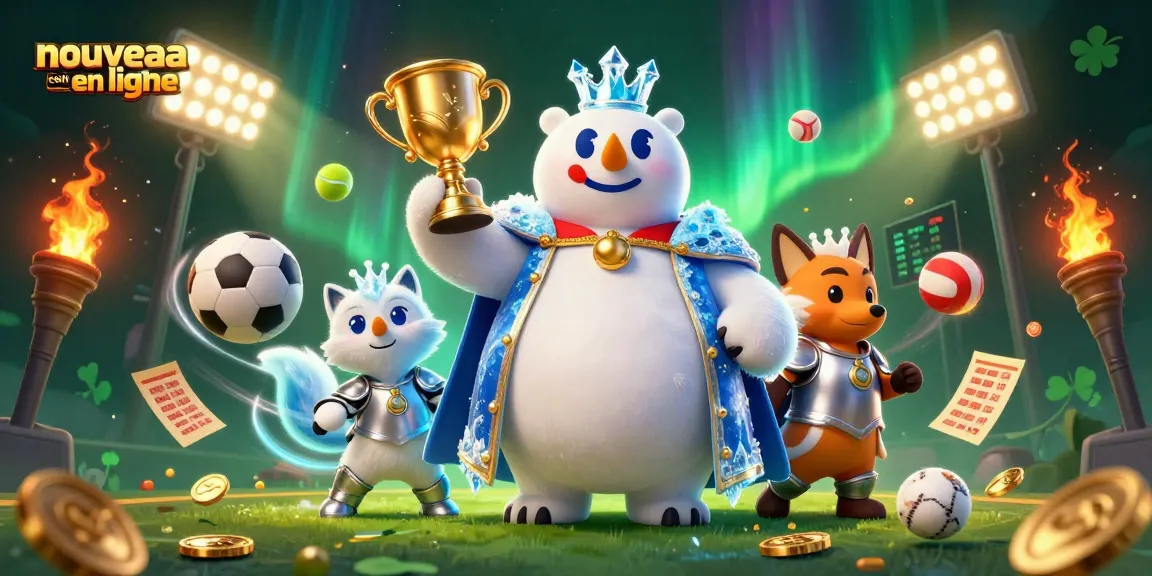 Participez à des jeux palpitants au nouveau casino en ligne avec des éléments dynamiques de sports et de jeux.