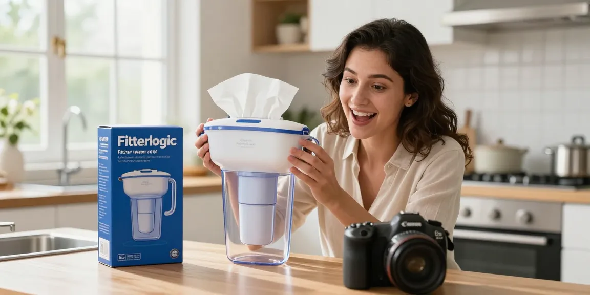 Filterlogic NSF Certified Pitcher Water Filter for online shopping review and best deals in e-commerce.