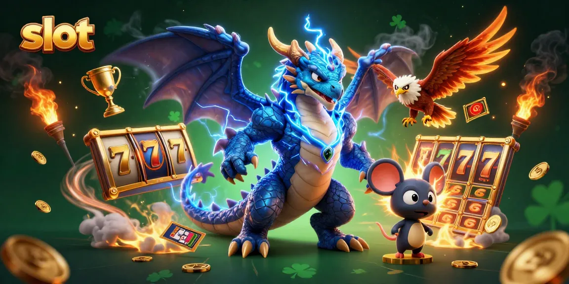Spin dynamic slot reels surrounded by vibrant characters in an energetic casino scene.