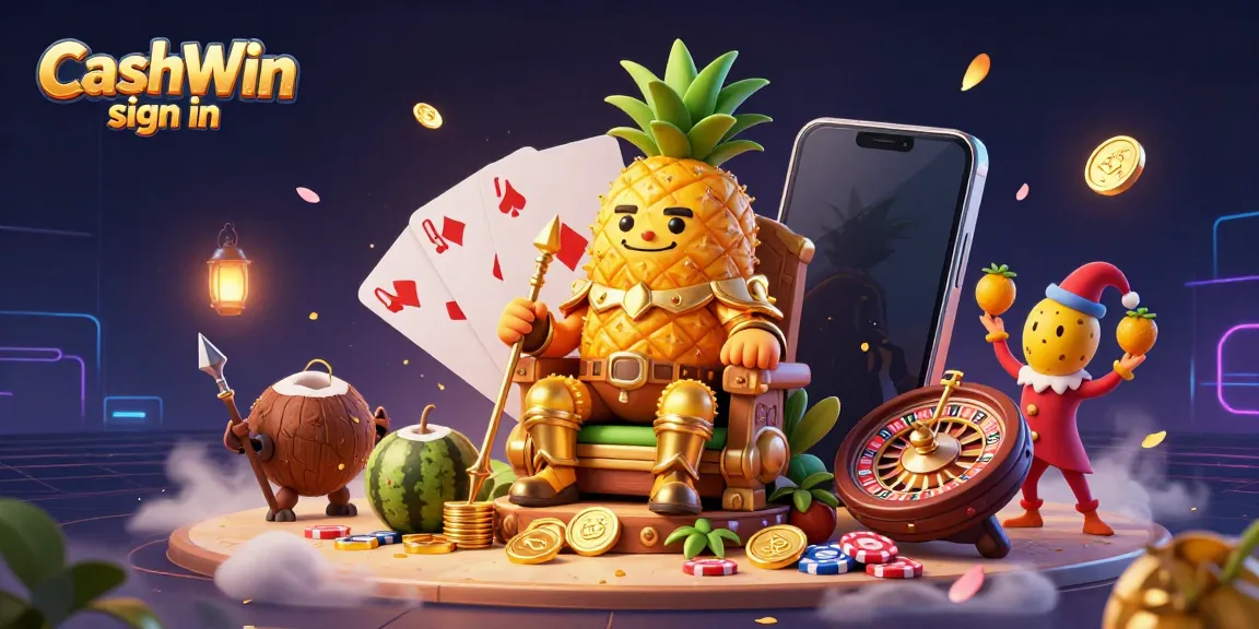 Engage with thrilling gameplay at CashWin sign in featuring dynamic casino elements and characters.