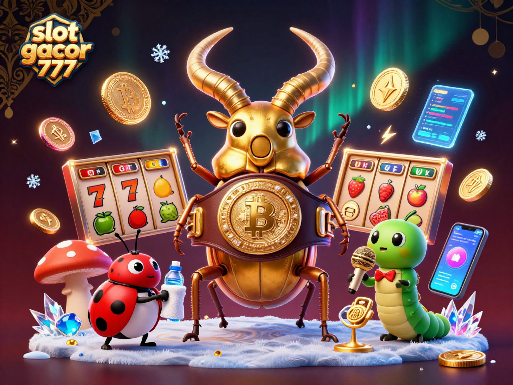 Experience thrilling wins with the slot gacor 777, featuring colorful slot reels and exciting jackpots.