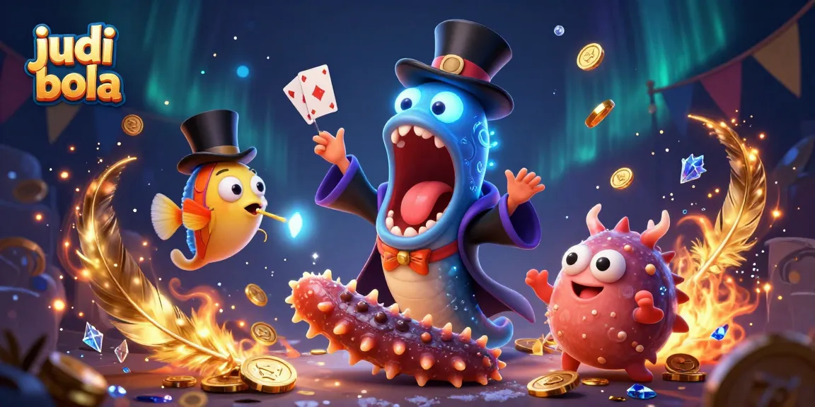 Experience judi bola excitement with a magical underwater casino showdown of fantasy characters.