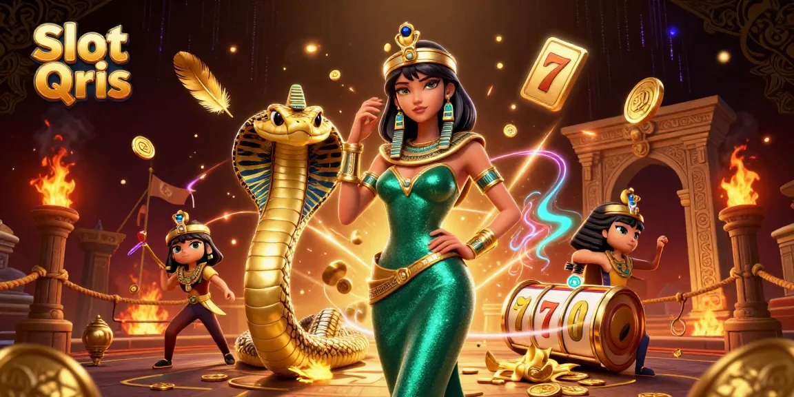 Play Slot Qris with stunning visuals and dynamic golden elements for an unforgettable gambling experience.