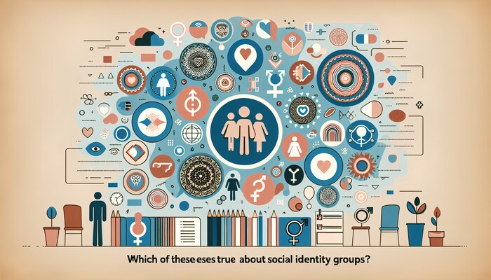 Which of these is true about social identity groups?