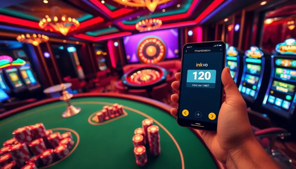 Experience the thrill of online gambling with the innovative ink vao 12bet access point on mobile.