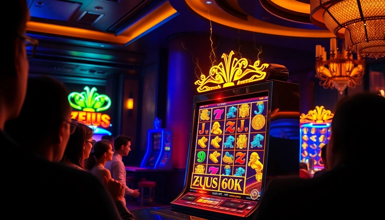 Experience the excitement of slot zeus with vibrant symbols and thrilling gameplay.