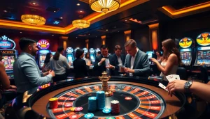 Engage in thrilling gaming experiences with s88 bet at a luxury casino.